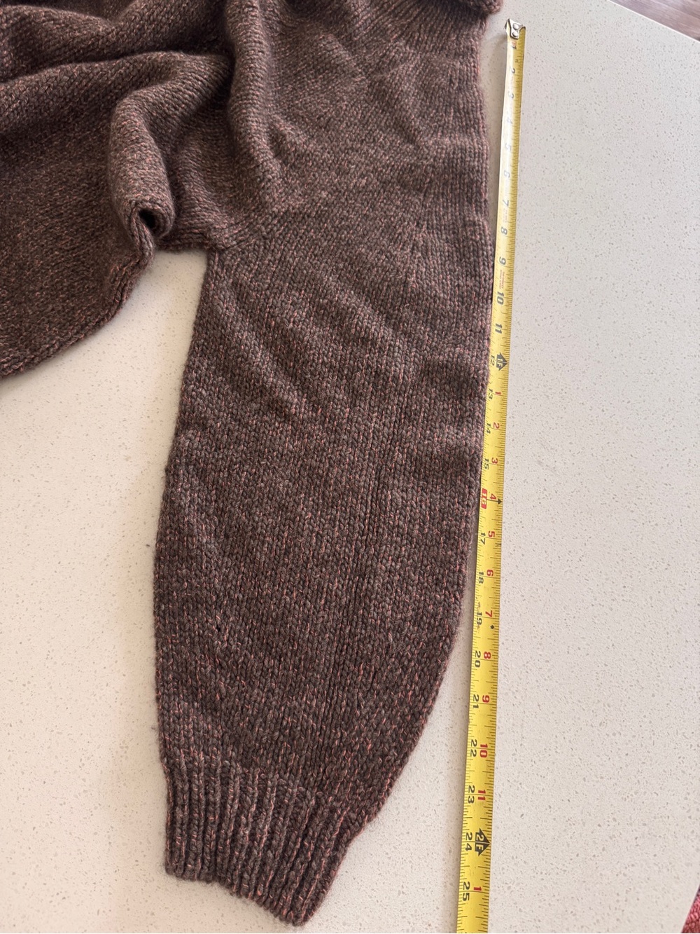 Toast Yak Sweater in Amber Mark - Picture 6 of 6